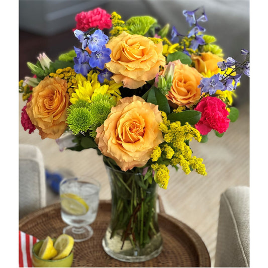 Bold & Bright – A Florist Original – BLOOMERS FLOWERS & GIFTS, Campbell CA