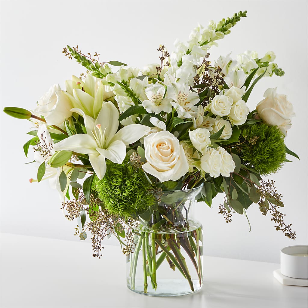 Fresh Linen Bouquet – BLOOMERS FLOWERS & GIFTS, Campbell CA