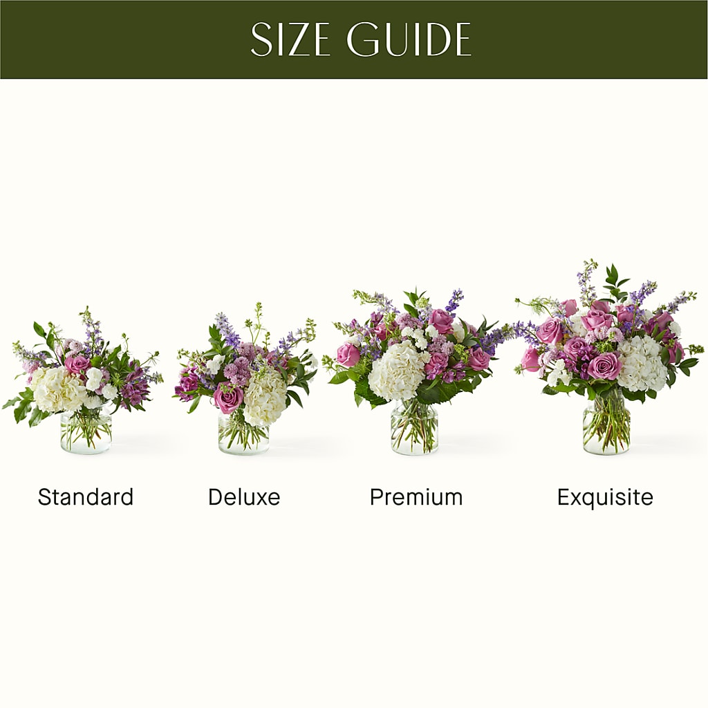 Violet Caress Bouquet – BLOOMERS FLOWERS & GIFTS, Campbell CA