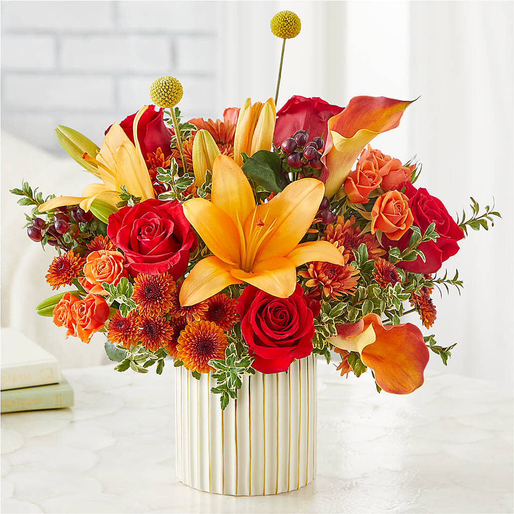 Scarlet Skies Bouquet – BLOOMERS FLOWERS & GIFTS, Campbell CA