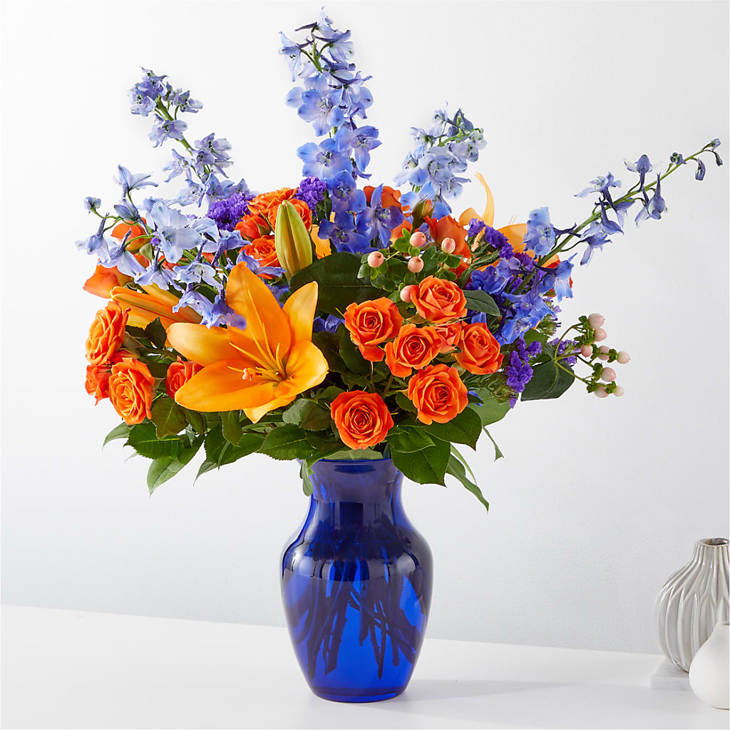 Radiant Citrus Bouquet – BLOOMERS FLOWERS & GIFTS, Campbell CA