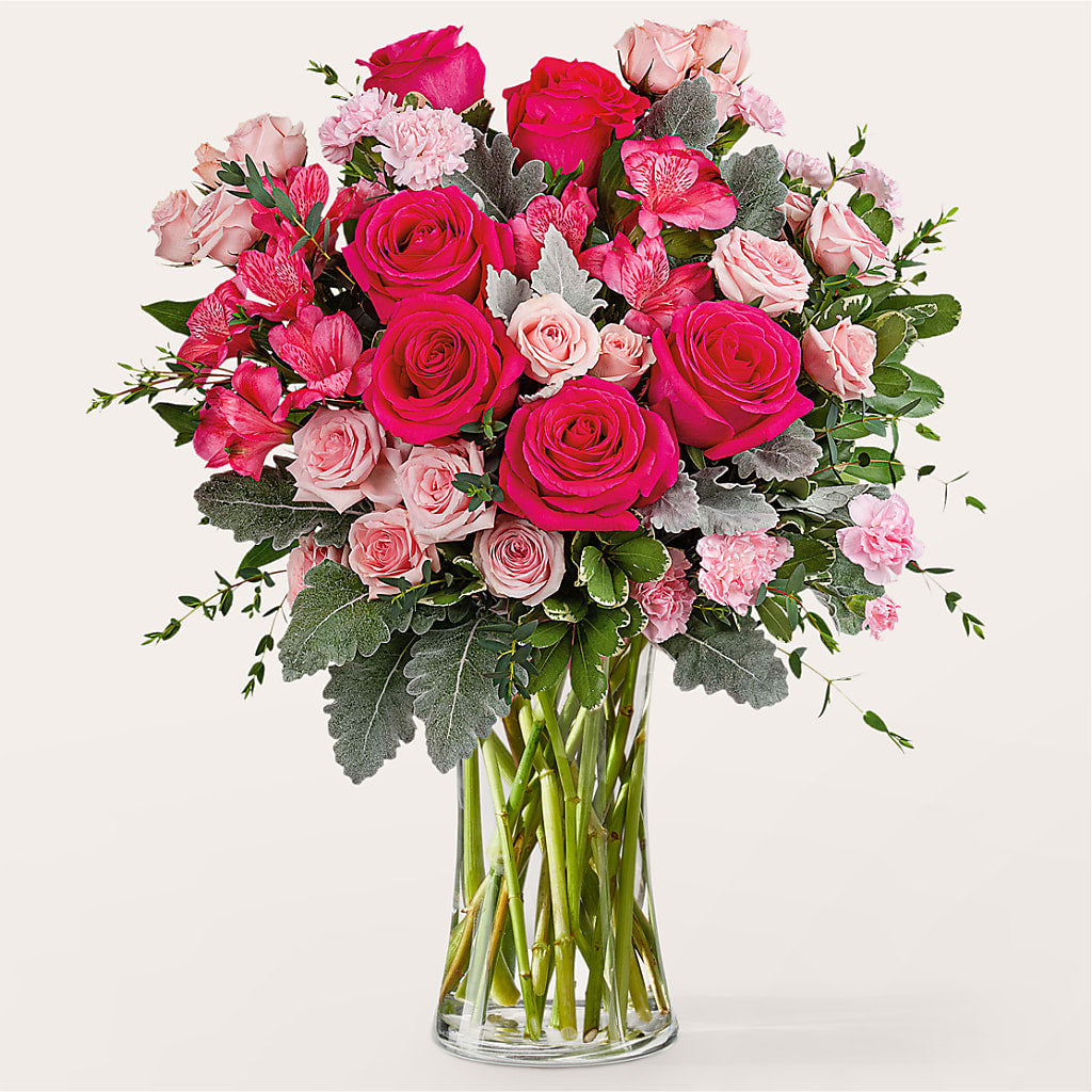 Tickled Pink Bouquet – BLOOMERS FLOWERS & GIFTS, Campbell CA