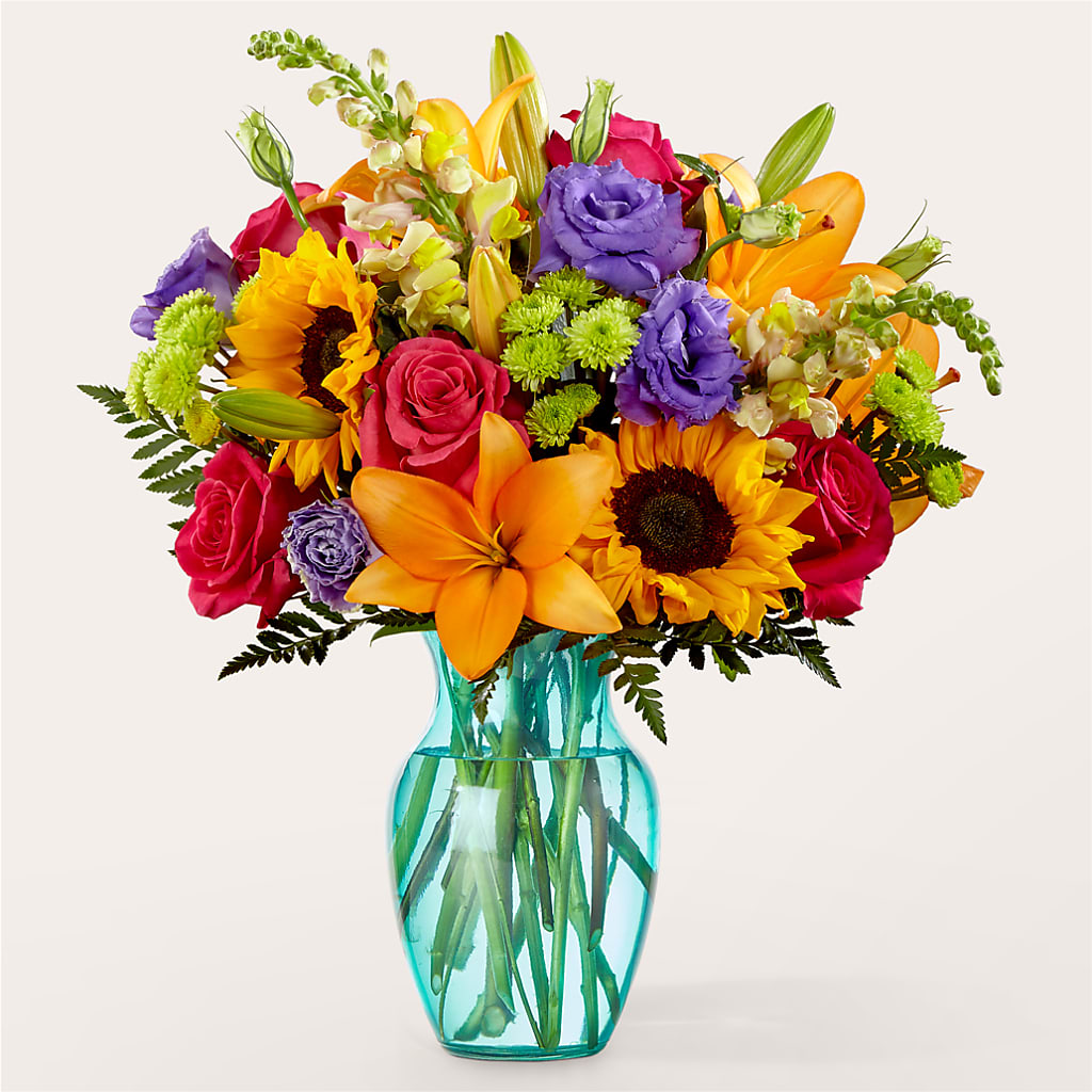 Double Rainbow Bouquet – BLOOMERS FLOWERS & GIFTS, Campbell CA