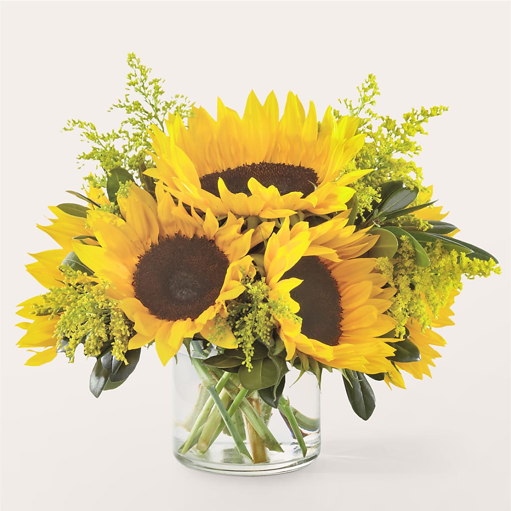 Beaming Sunflower Bouquet – BLOOMERS FLOWERS & GIFTS, Campbell CA
