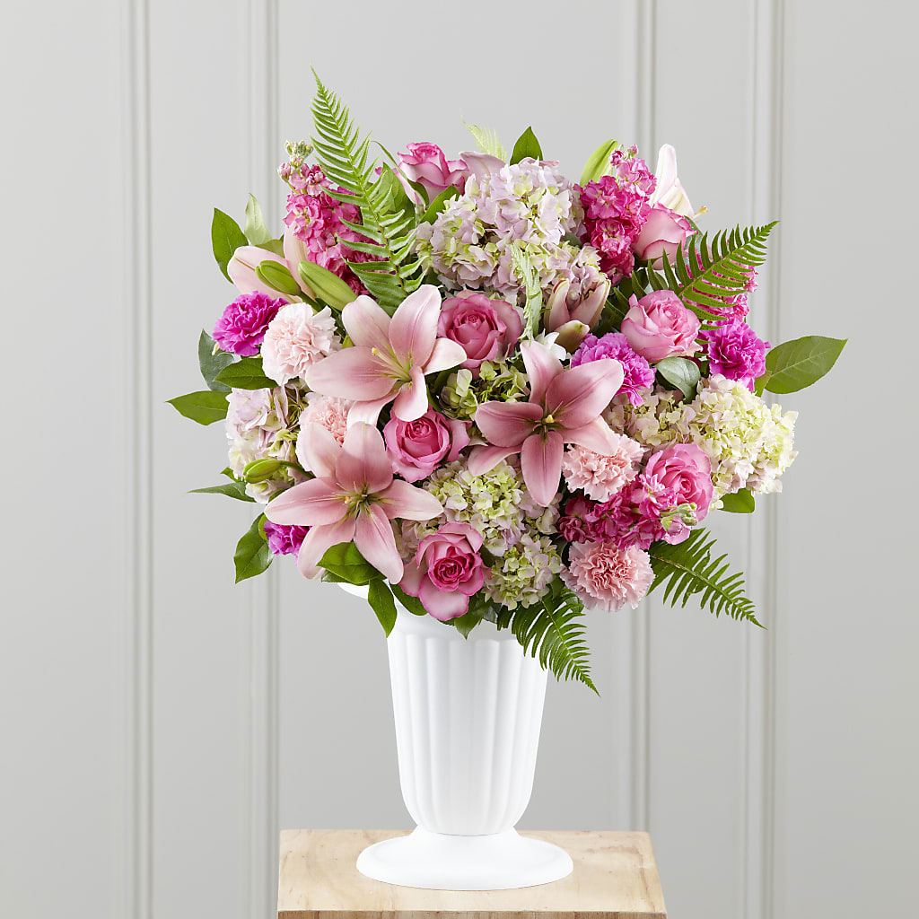 Never-Ending Love Arrangement – BLOOMERS FLOWERS & GIFTS, Campbell CA