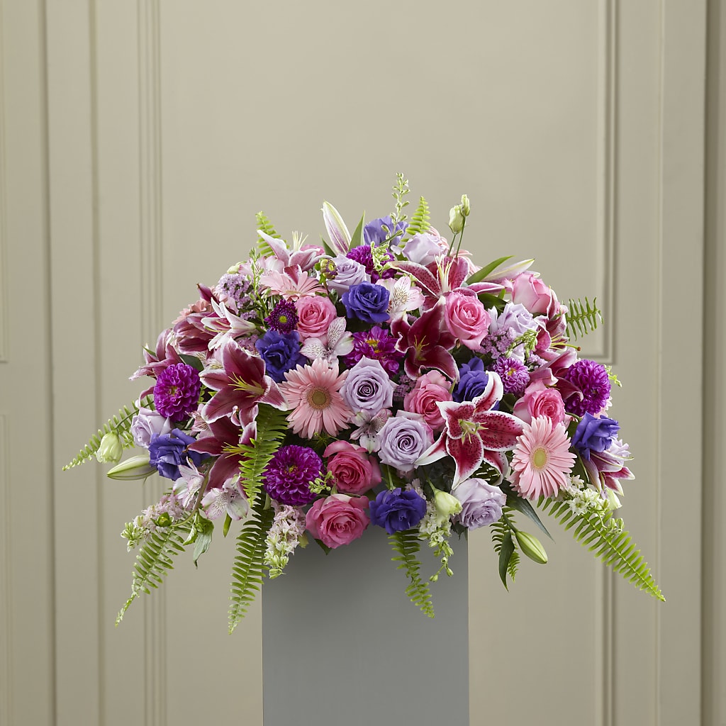 Fare Thee Well Pedestal – BLOOMERS FLOWERS & GIFTS, Campbell CA