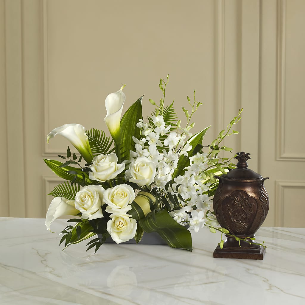At Peace Arrangement – BLOOMERS FLOWERS & GIFTS, Campbell CA
