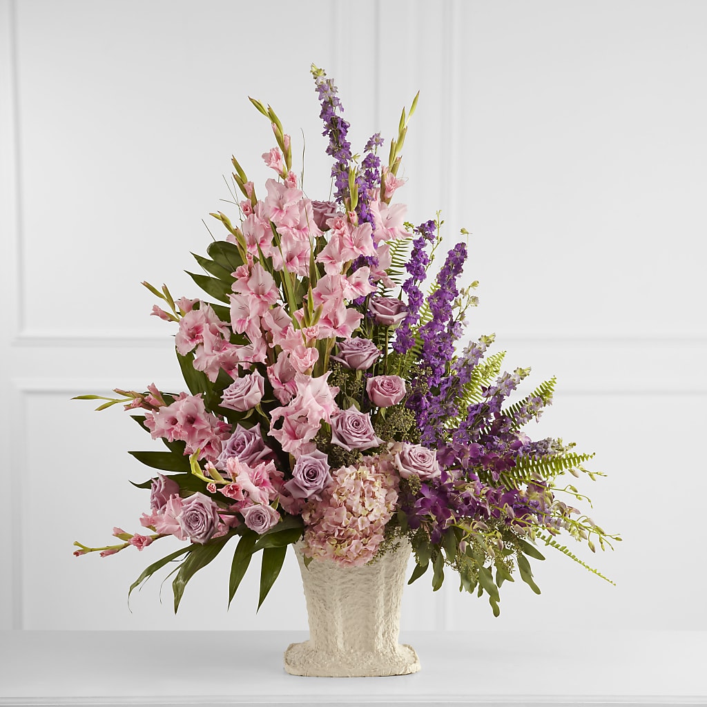 Flowing Garden Arrangement – BLOOMERS FLOWERS & GIFTS, Campbell CA