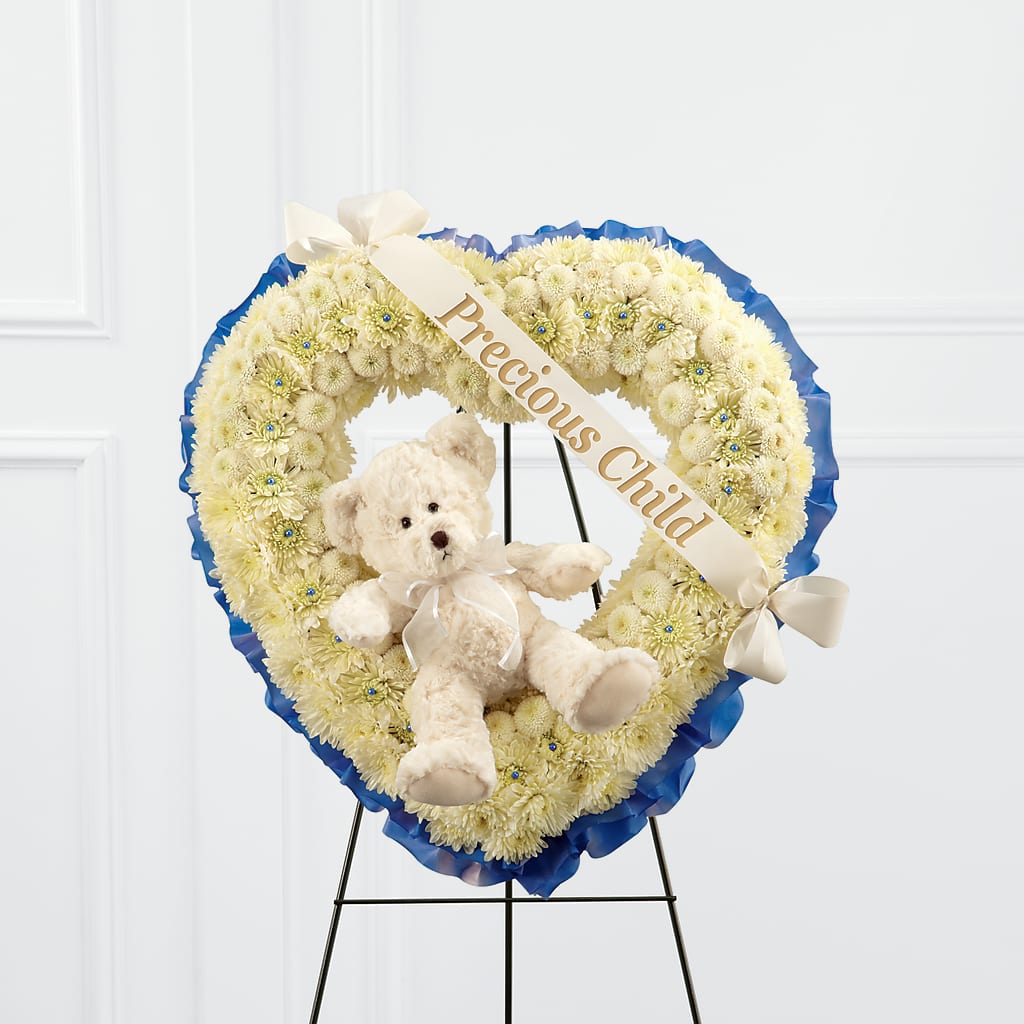 Precious Child Standing Heart – BLOOMERS FLOWERS & GIFTS, Campbell CA