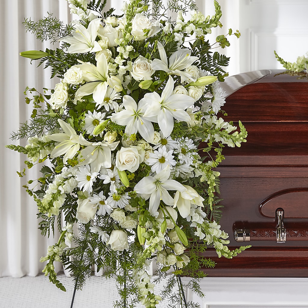 Loving Thoughts Standing Spray – BLOOMERS FLOWERS & GIFTS, Campbell CA