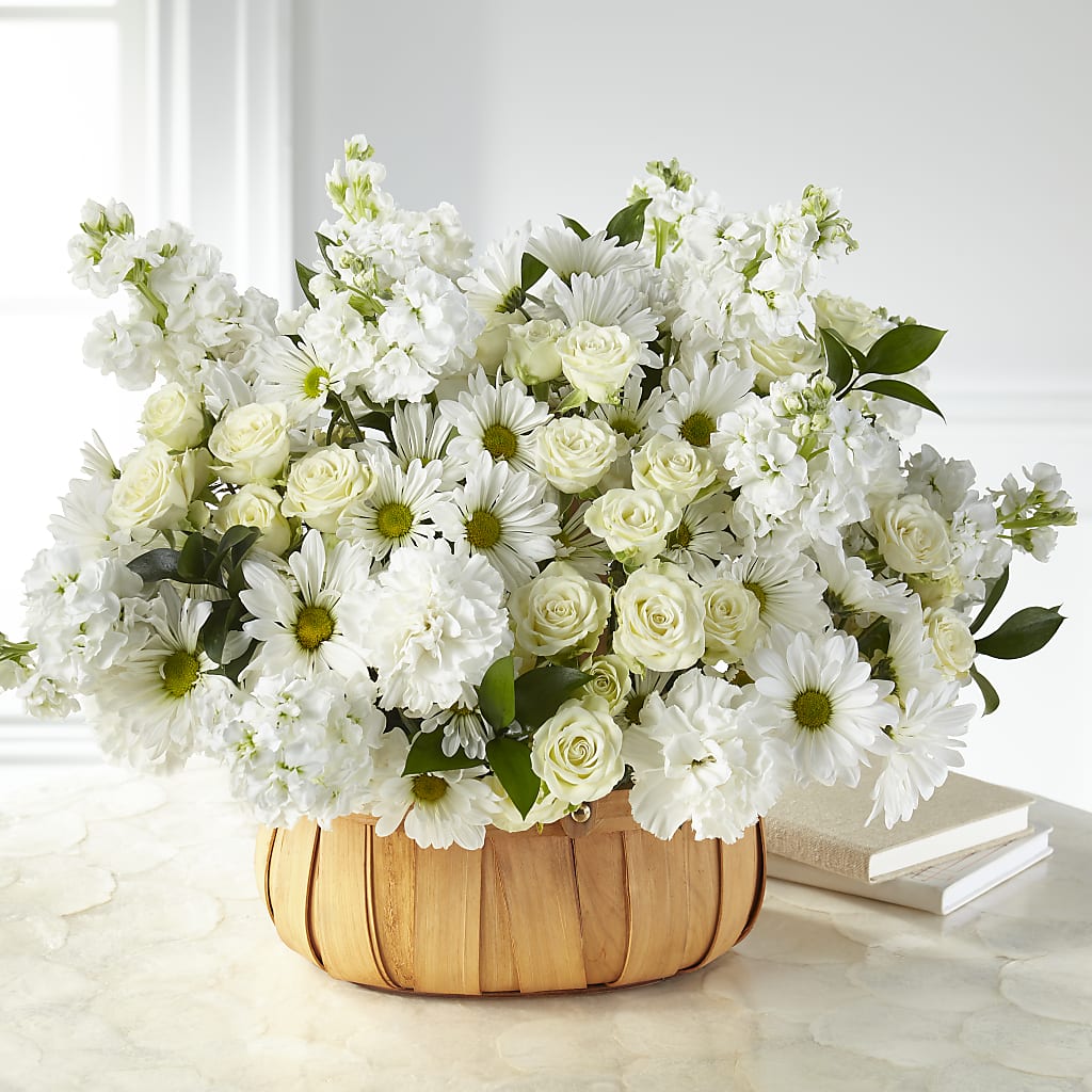 Graceful Garden Basket – BLOOMERS FLOWERS & GIFTS, Campbell CA