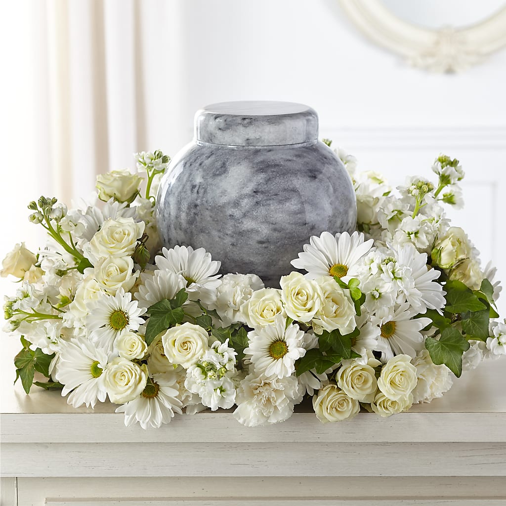 Timeless Tribute Cremation Adornment – BLOOMERS FLOWERS & GIFTS, Campbell CA