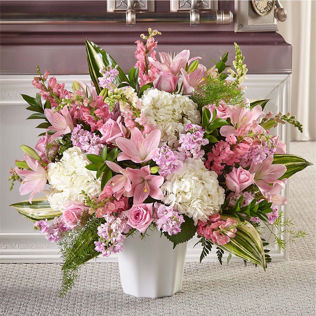 Simply Serene Floor Basket – BLOOMERS FLOWERS & GIFTS, Campbell CA