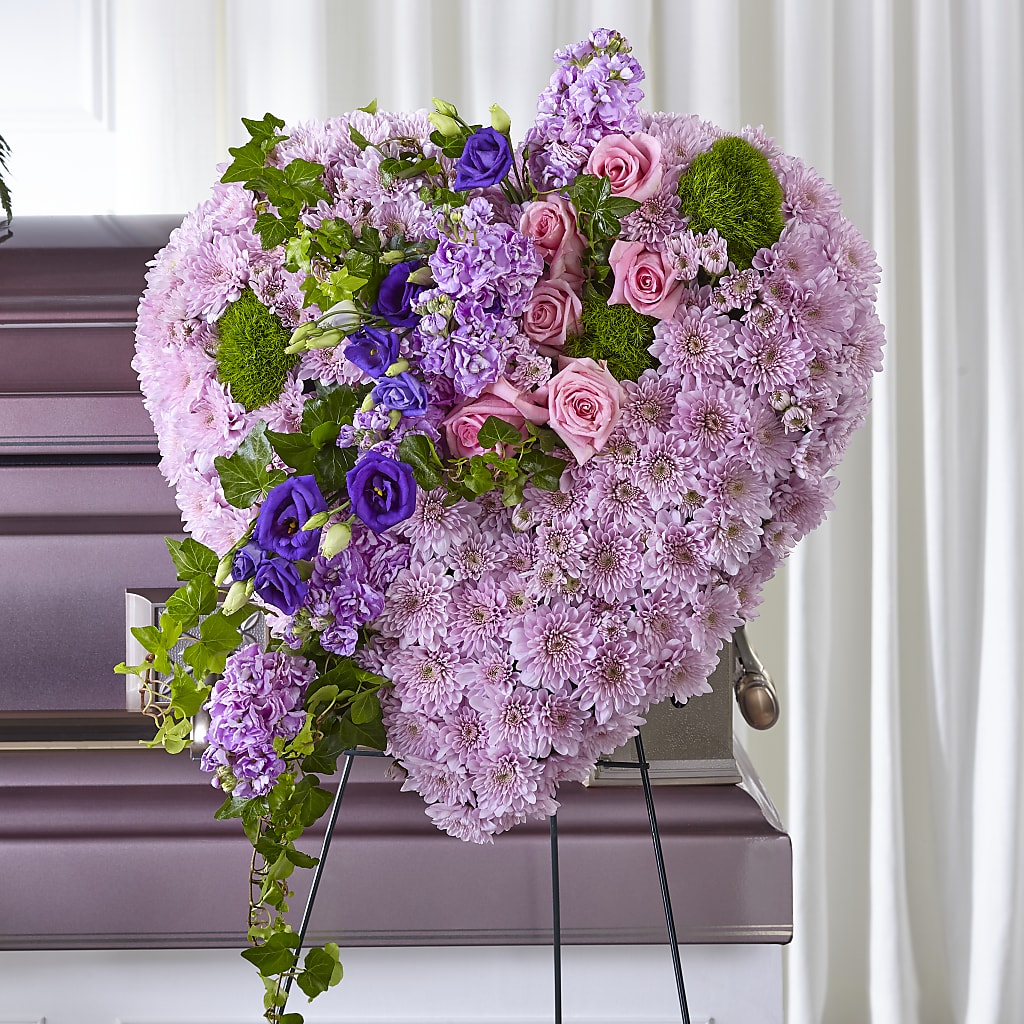Treasured Love Standing Heart – BLOOMERS FLOWERS & GIFTS, Campbell CA