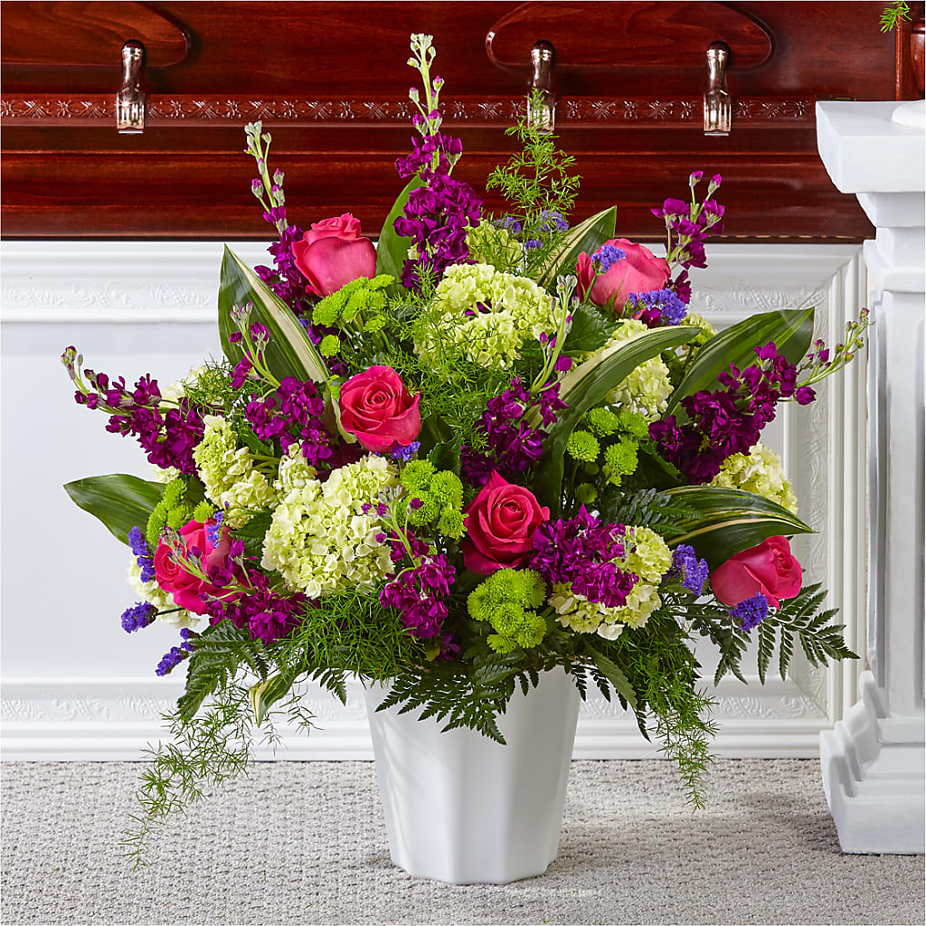 Beautiful Horizons Floor Basket – BLOOMERS FLOWERS & GIFTS, Campbell CA