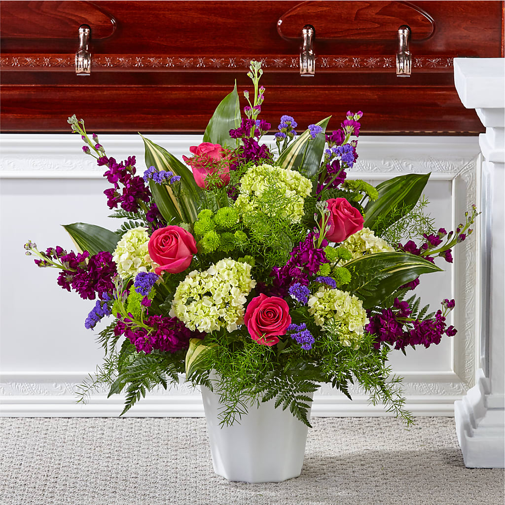 Beautiful Horizons Floor Basket – BLOOMERS FLOWERS & GIFTS, Campbell CA