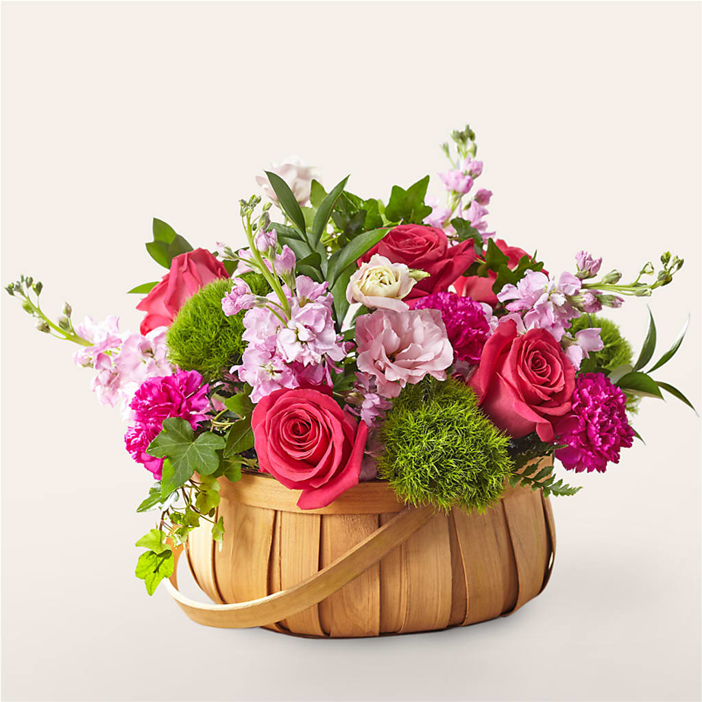 Radiance in Bloom Basket – BLOOMERS FLOWERS & GIFTS, Campbell CA