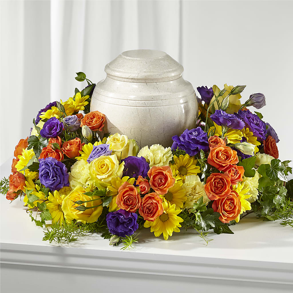 Blossoms of Remembrance Cremation Adornment – BLOOMERS FLOWERS & GIFTS, Campbell CA