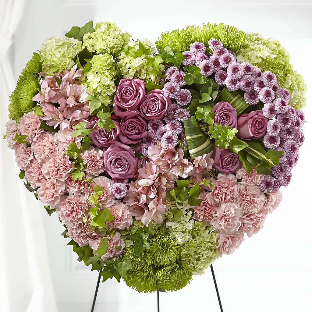 Heartwarming Standing Heart – BLOOMERS FLOWERS & GIFTS, Campbell CA