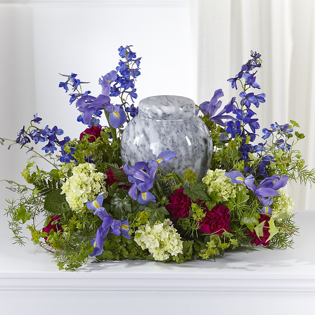 Forever Remembered Cremation Adornment – BLOOMERS FLOWERS & GIFTS, Campbell CA