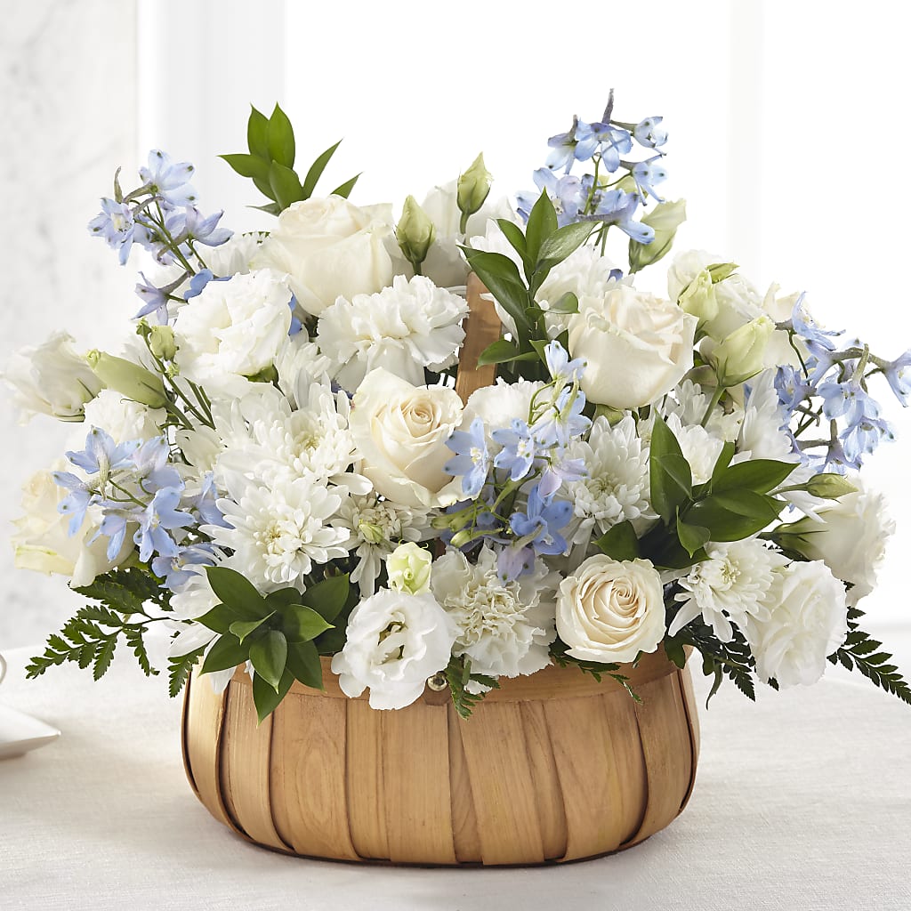 Sincerely Heartfelt Basket – BLOOMERS FLOWERS & GIFTS, Campbell CA