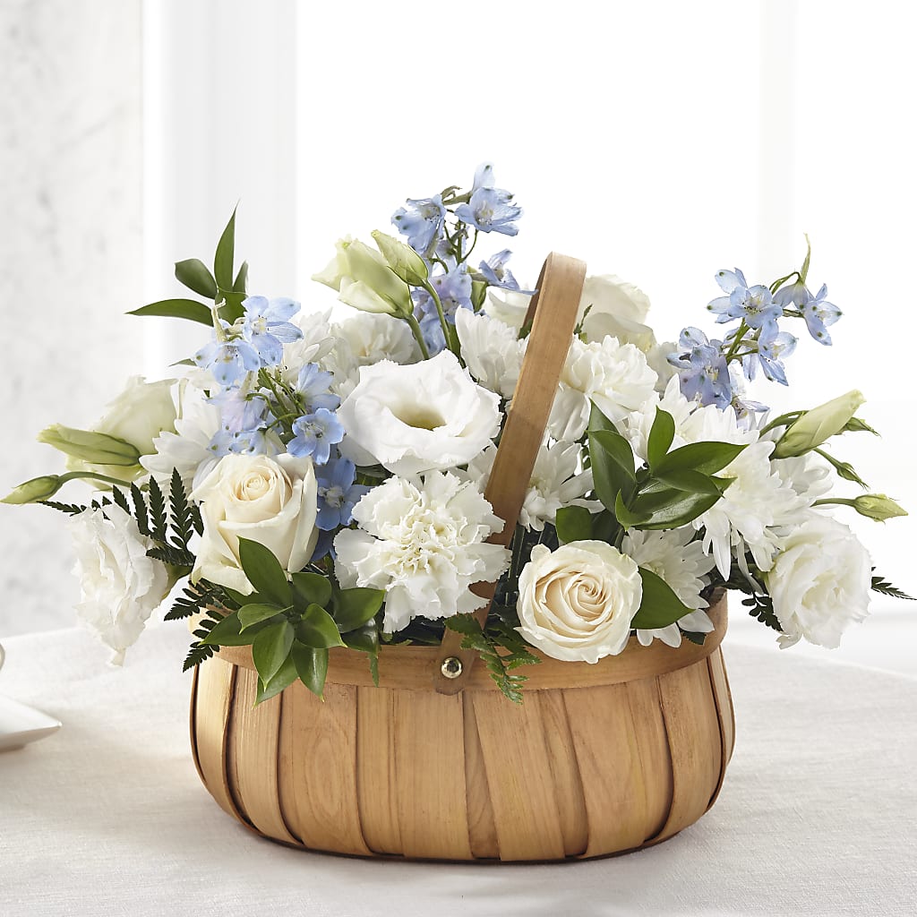 Sincerely Heartfelt Basket – BLOOMERS FLOWERS & GIFTS, Campbell CA
