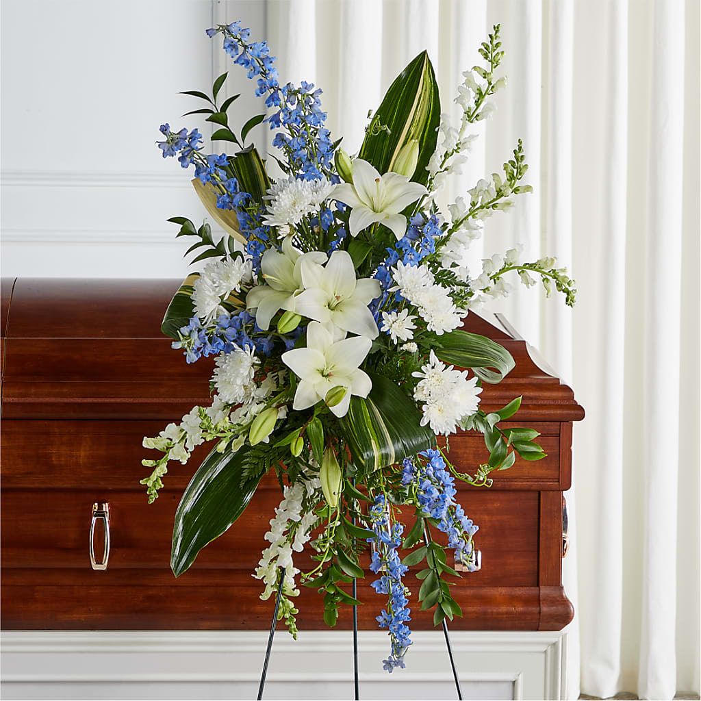 Eternal Impressions Standing Spray – BLOOMERS FLOWERS & GIFTS, Campbell CA