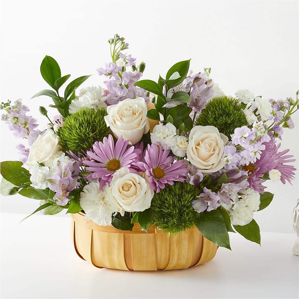 Peace & Love Basket – BLOOMERS FLOWERS & GIFTS, Campbell CA