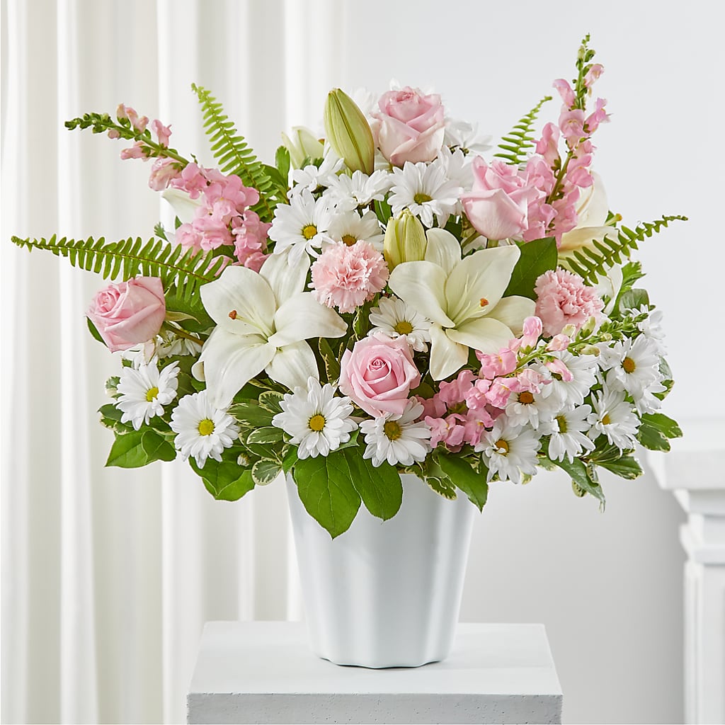 Soft Touch Tabletop Basket – BLOOMERS FLOWERS & GIFTS, Campbell CA