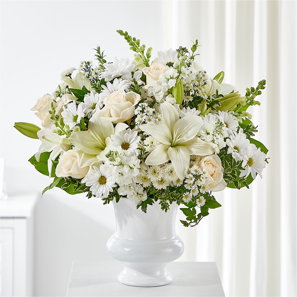 Uplifting Urn Arrangement – BLOOMERS FLOWERS & GIFTS, Campbell CA