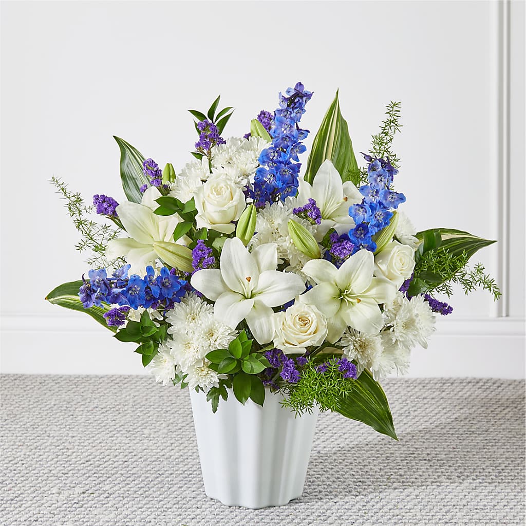 Take Comfort Floor Basket – BLOOMERS FLOWERS & GIFTS, Campbell CA