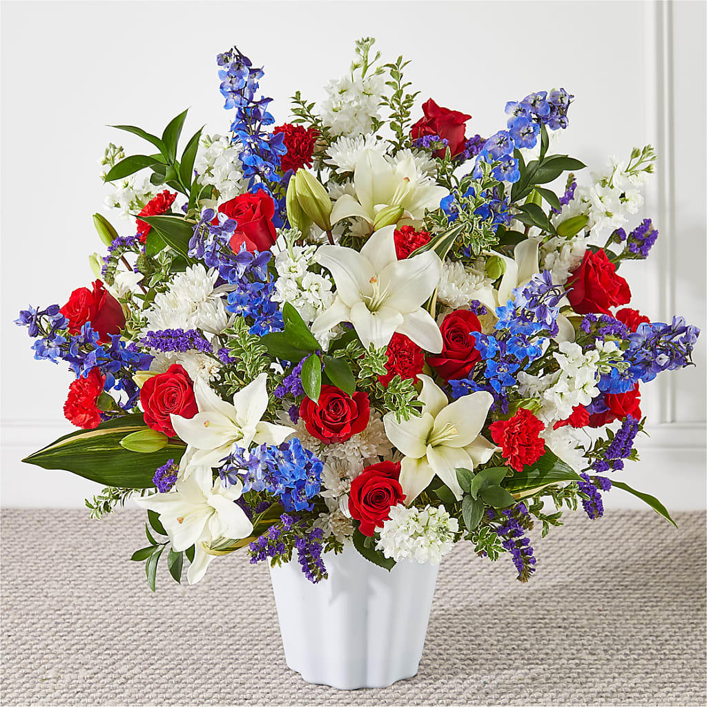 Consoled Floor Basket – BLOOMERS FLOWERS & GIFTS, Campbell CA