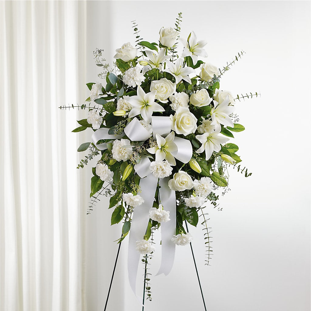 With Care Standing Spray – BLOOMERS FLOWERS & GIFTS, Campbell CA