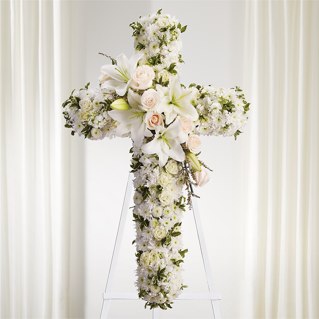 Spiritual Guidance Standing Spray – BLOOMERS FLOWERS & GIFTS, Campbell CA