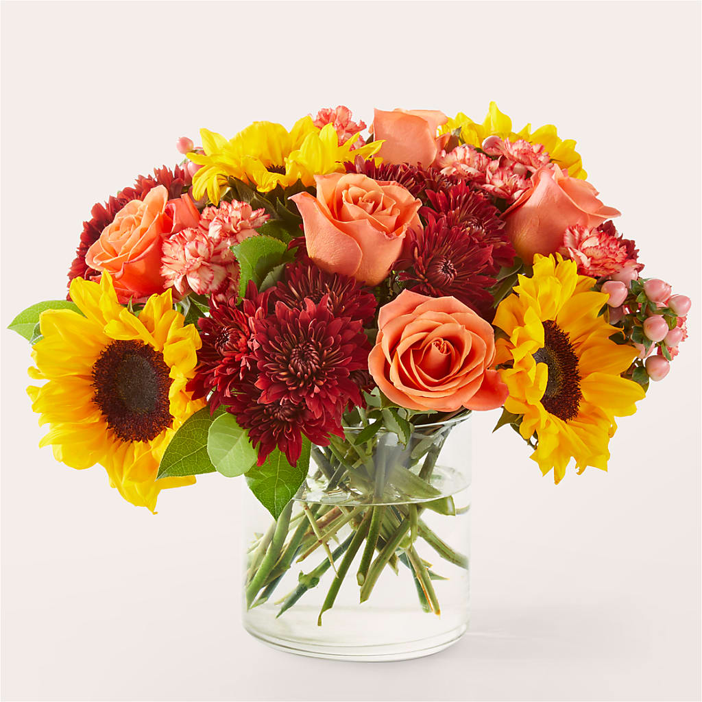 September Sunset Bouquet – BLOOMERS FLOWERS & GIFTS, Campbell CA