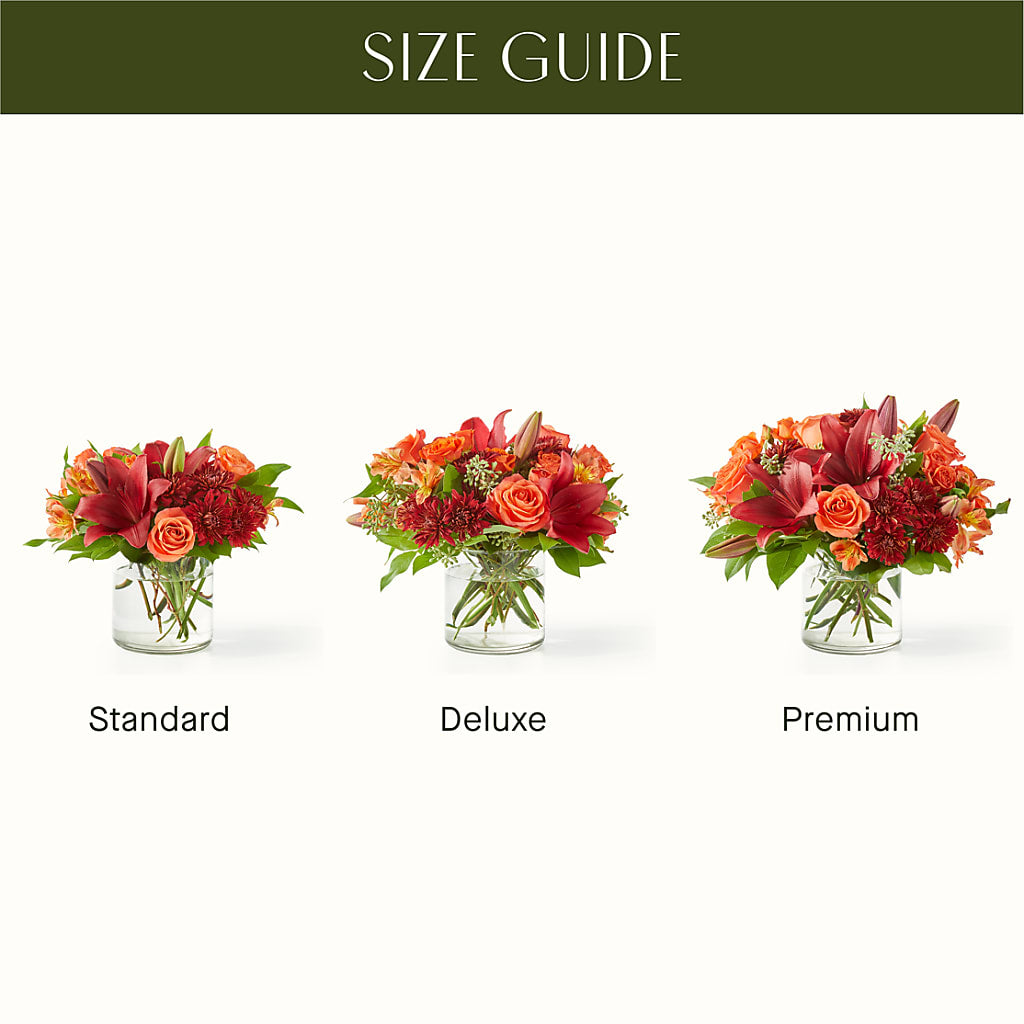 Crimson Leaves Bouquet – BLOOMERS FLOWERS & GIFTS, Campbell CA
