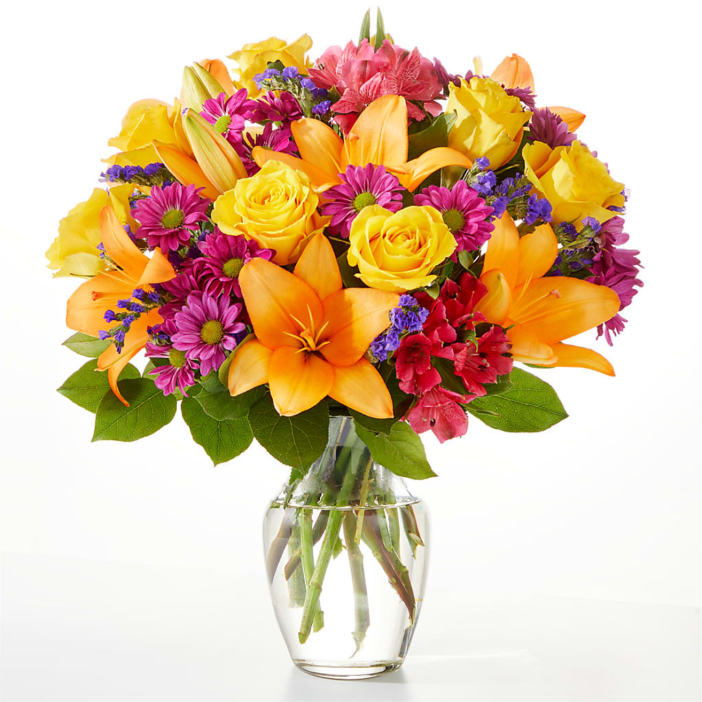 Colorful Visions Bouquet – BLOOMERS FLOWERS & GIFTS, Campbell CA
