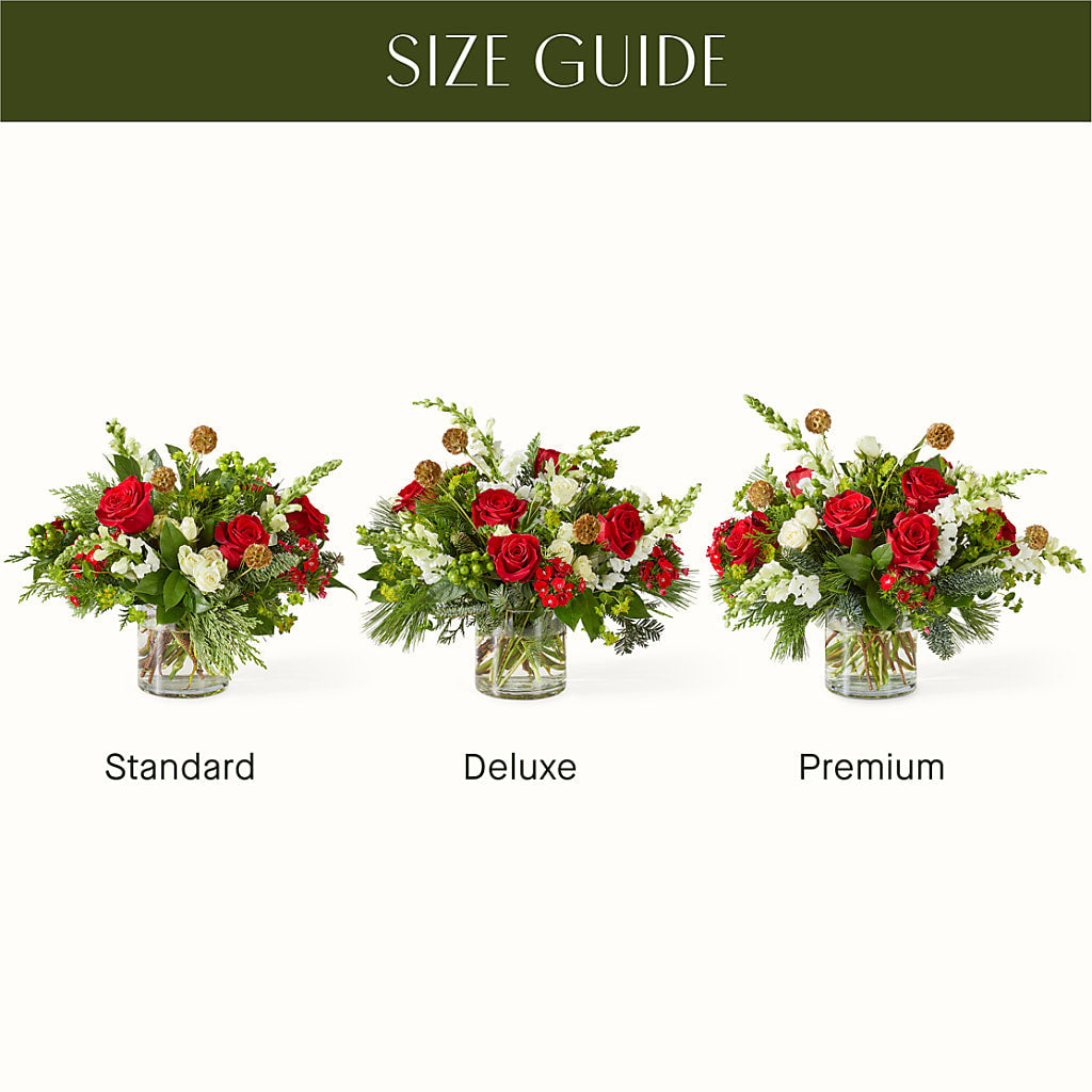 Deck the Halls Bouquet – BLOOMERS FLOWERS & GIFTS, Campbell CA