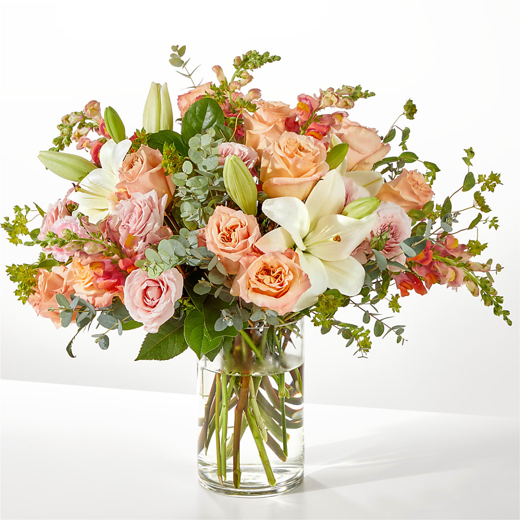 Grapefruit Splash Bouquet – BLOOMERS FLOWERS & GIFTS, Campbell CA