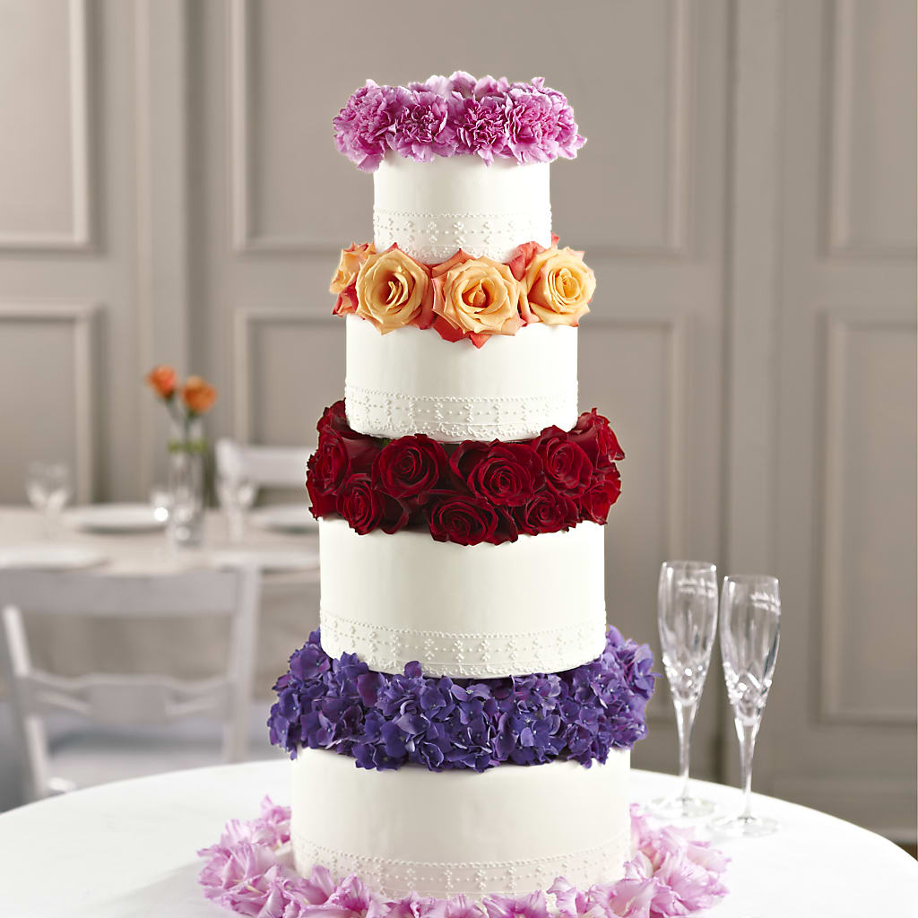 Infinite Love Cake Décor – BLOOMERS FLOWERS & GIFTS, Campbell CA