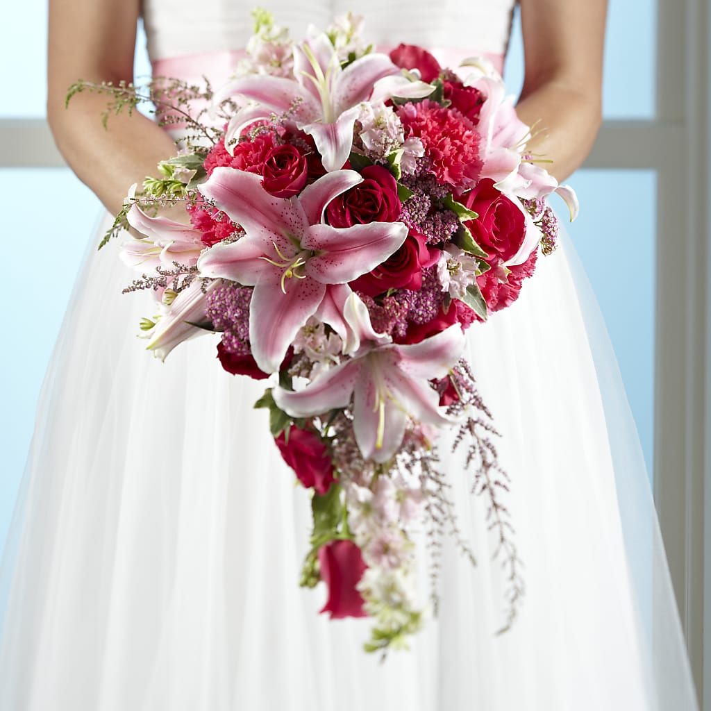 Lily & Rose Bouquet – BLOOMERS FLOWERS & GIFTS, Campbell CA
