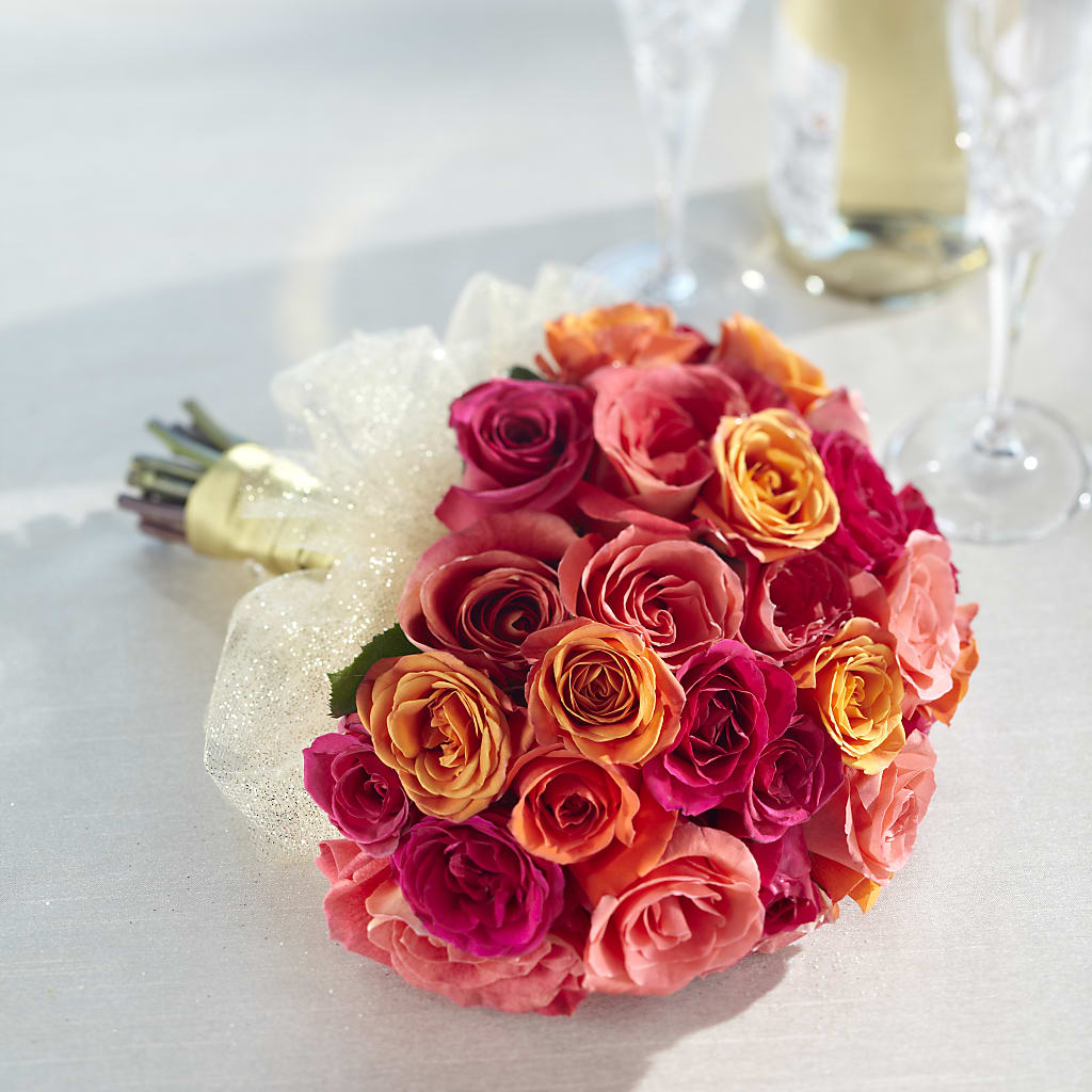 Sweet Roses Bouquet – BLOOMERS FLOWERS & GIFTS, Campbell CA