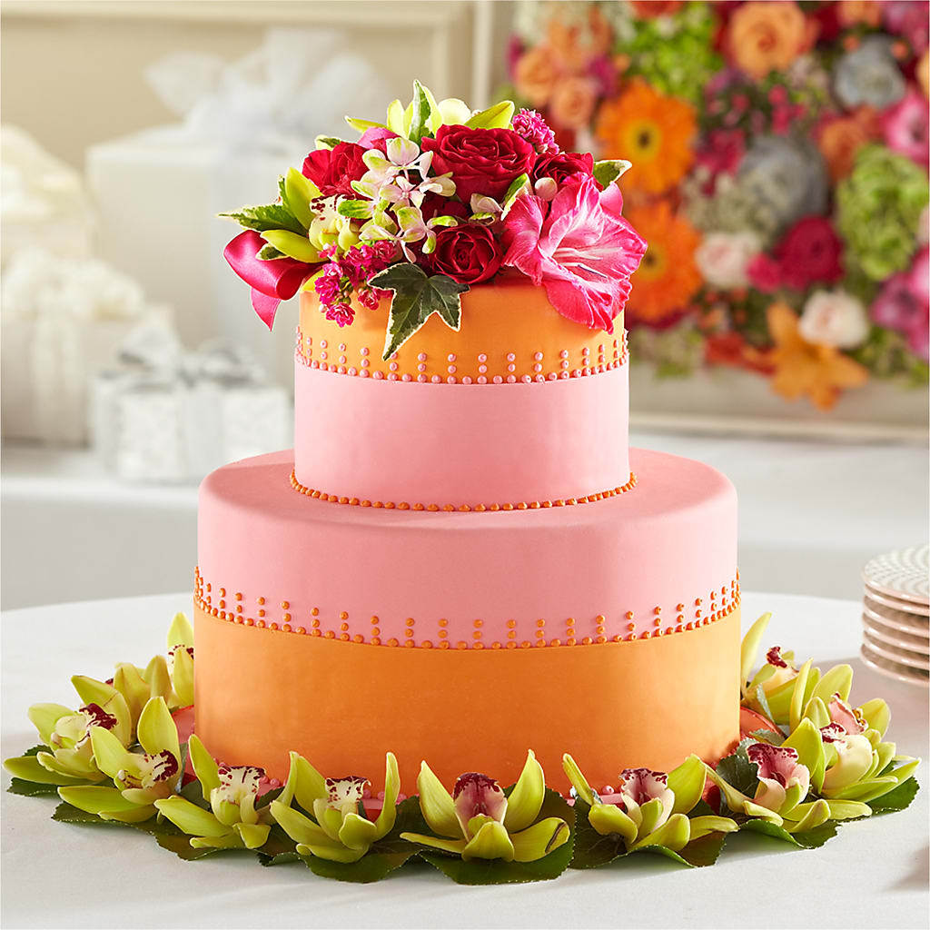 Sweet Citrus Cake Decor – BLOOMERS FLOWERS & GIFTS, Campbell CA
