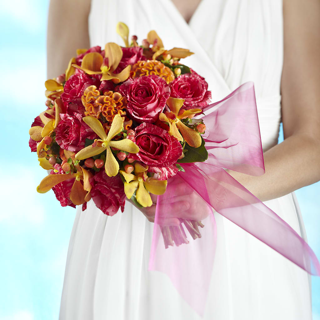 Brilliant Shades of Love Bouquet – BLOOMERS FLOWERS & GIFTS, Campbell CA