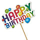 Happy Birthday Pick – BLOOMERS FLOWERS & GIFTS, Campbell CA