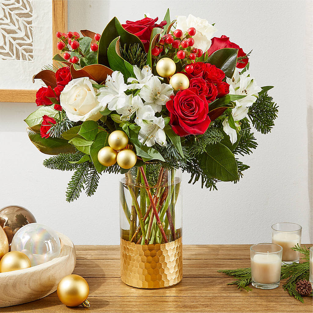 Joy & Jolly Bouquet – BLOOMERS FLOWERS & GIFTS, Campbell CA