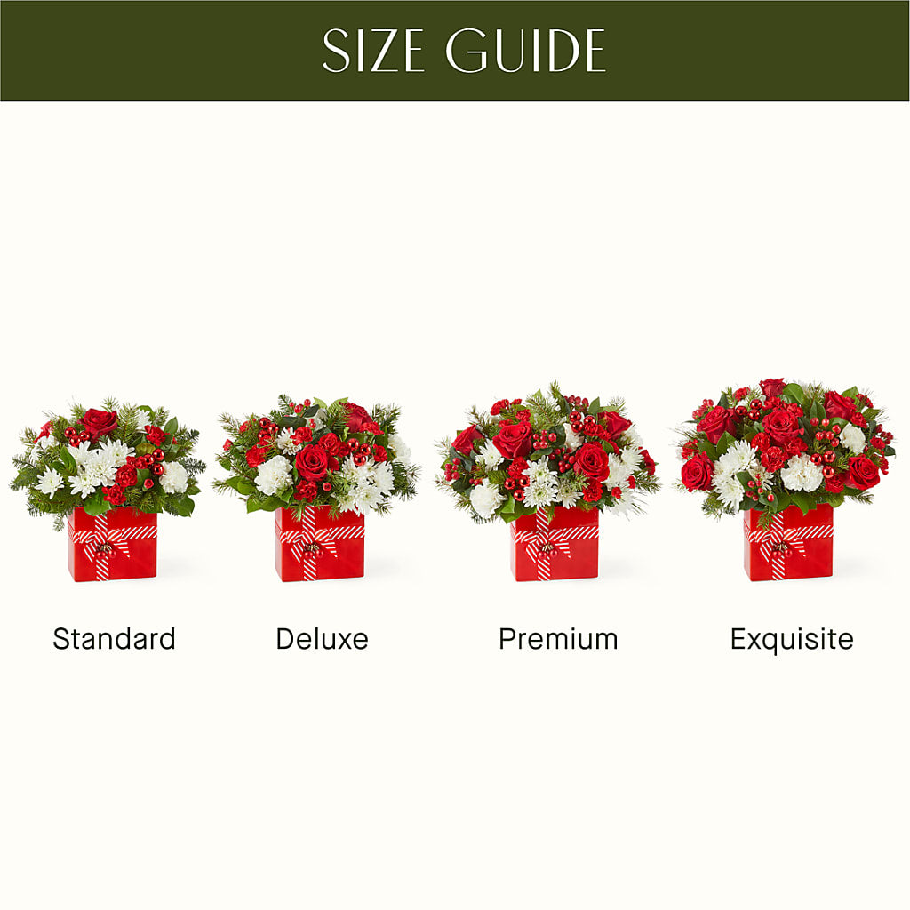 Presents Under the Tree Bouquet – BLOOMERS FLOWERS & GIFTS, Campbell CA