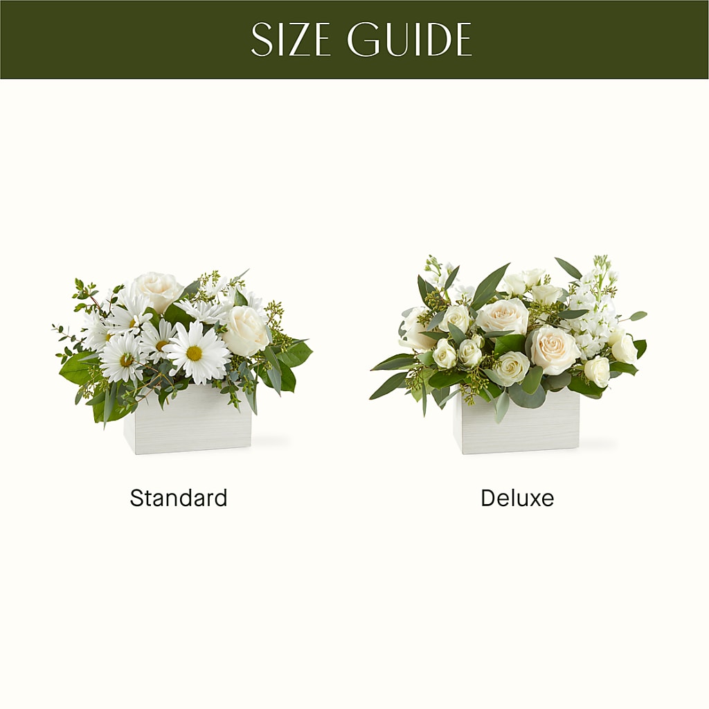 Fresh Linen Box Bouquet – BLOOMERS FLOWERS & GIFTS, Campbell CA