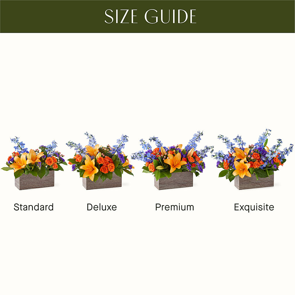 Radiant Citrus Box Bouquet – BLOOMERS FLOWERS & GIFTS, Campbell CA