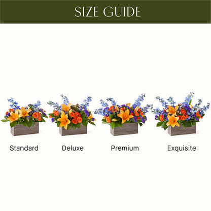 Radiant Citrus Box Bouquet – BLOOMERS FLOWERS & GIFTS, Campbell CA